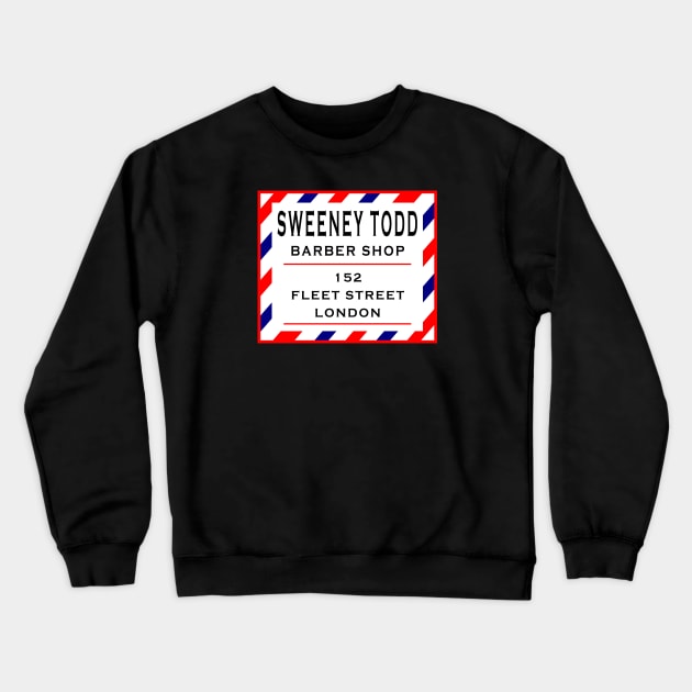 Sweeney Todd Barber Shop Crewneck Sweatshirt by Lyvershop